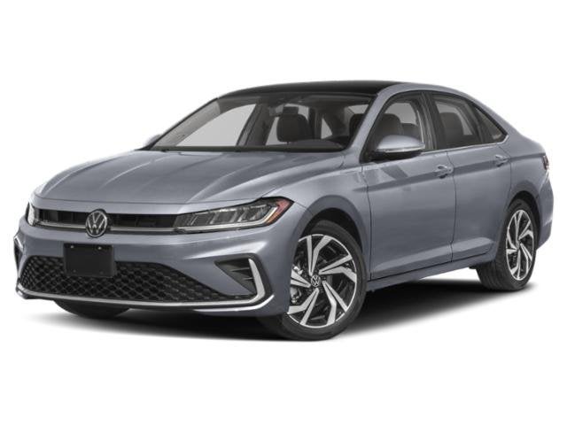 2026 Volkswagen Jetta SEL FWD in Monument Gray — front three-quarter view